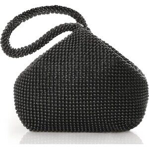 BABEYOND Women's Beaded Clutch Evening Bags Vintage Triangle Purse for 1920s